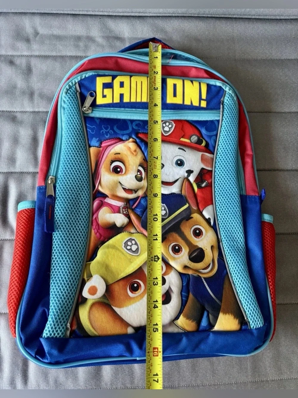 Nickelodeon Paw Patrol Kids Backpack in Blue and Red